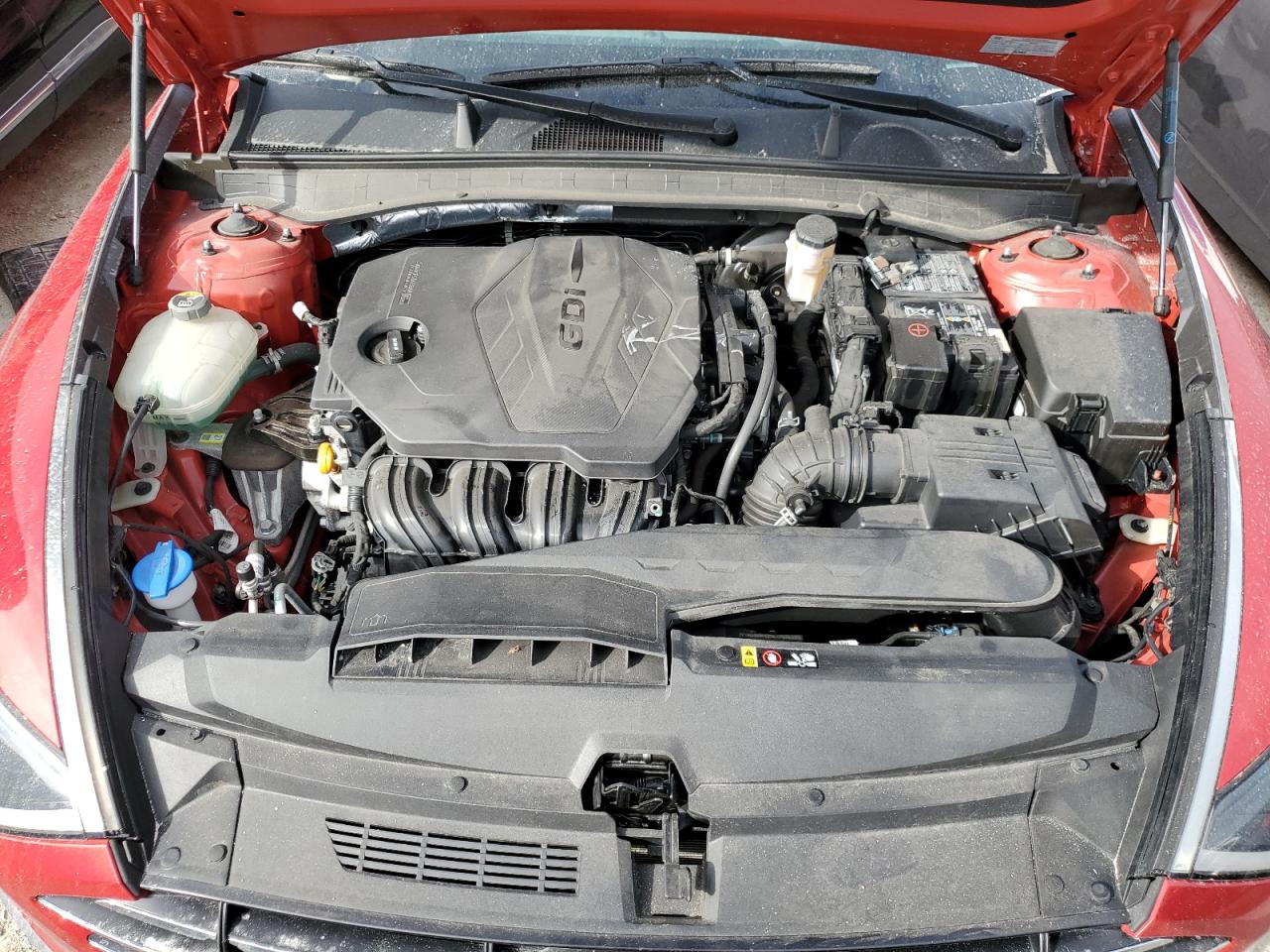 2020 Hyundai Sonata VIN 5NPEG4JAXLH004614 Copart auction photo, water/flood damage thumbnail 11