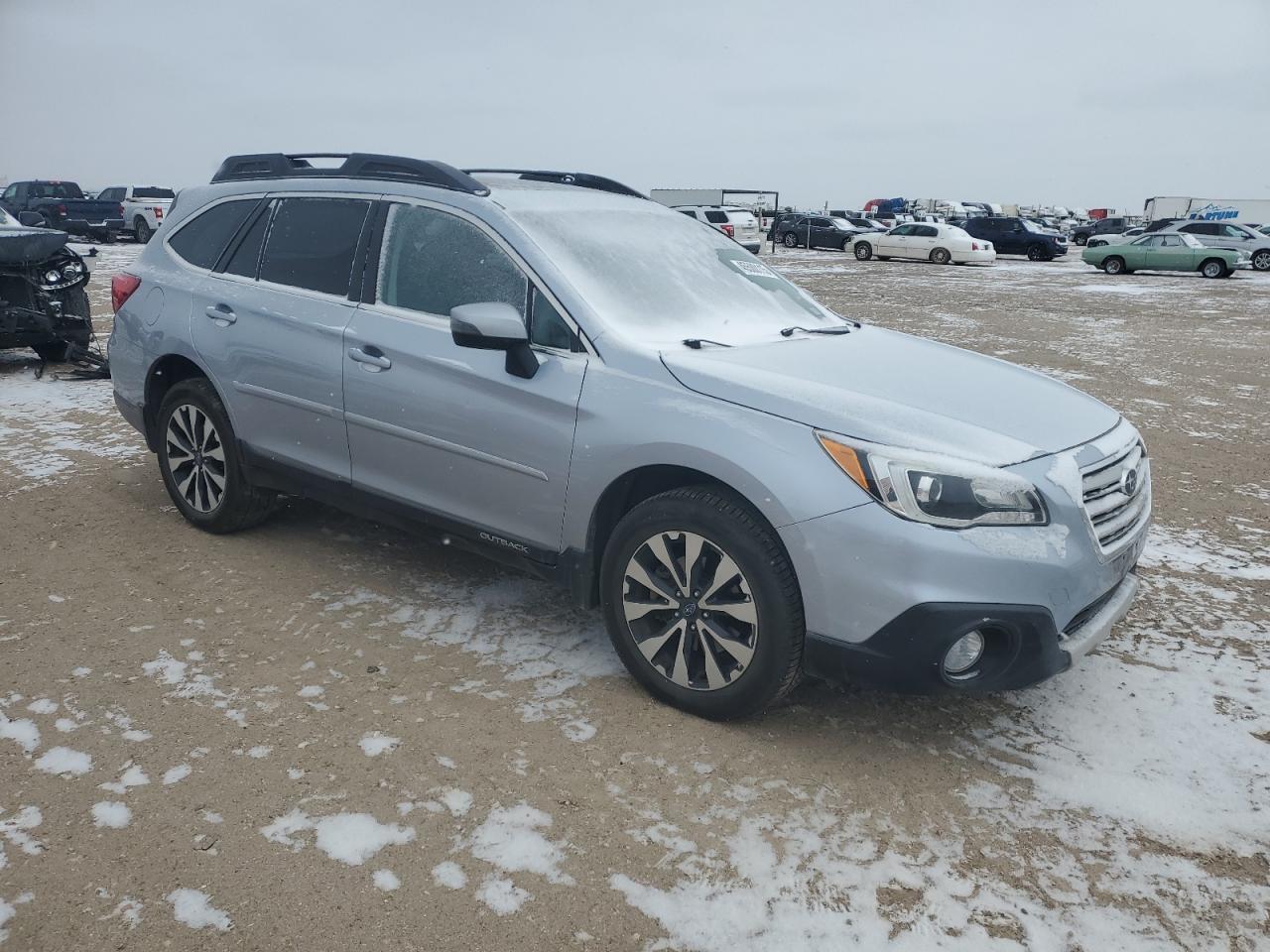 2015 Subaru Outback VIN 4S4BSBLC6F3349266 Copart auction photo, side / rear end damage thumbnail 4