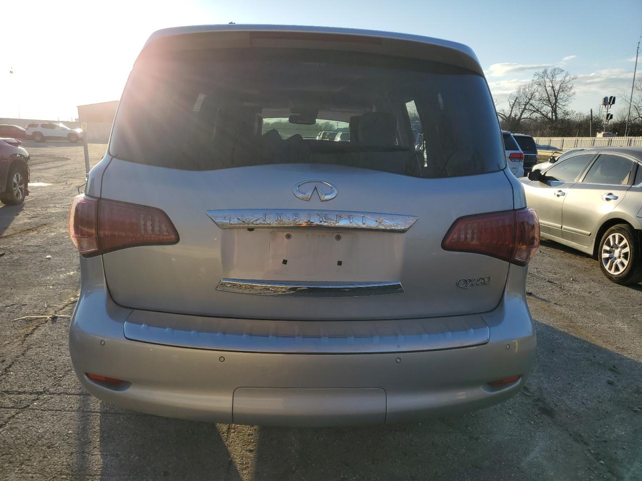 2017 Infiniti QX80 VIN JN8AZ2NE4H9155916 Copart auction photo, all over damage thumbnail 6