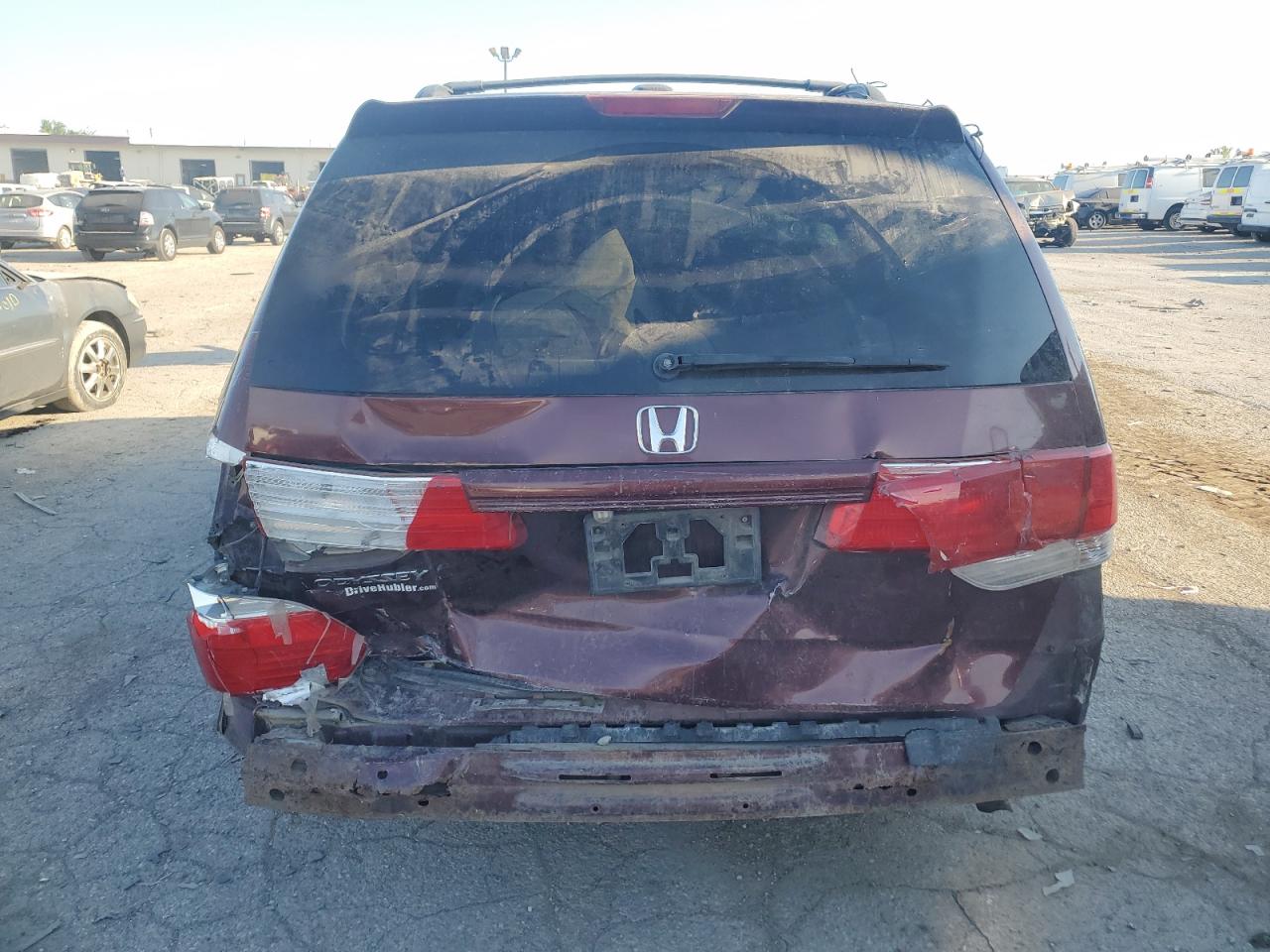 2008 Honda Odyssey VIN 5FNRL38738B414677 Copart auction photo, all over damage thumbnail 10