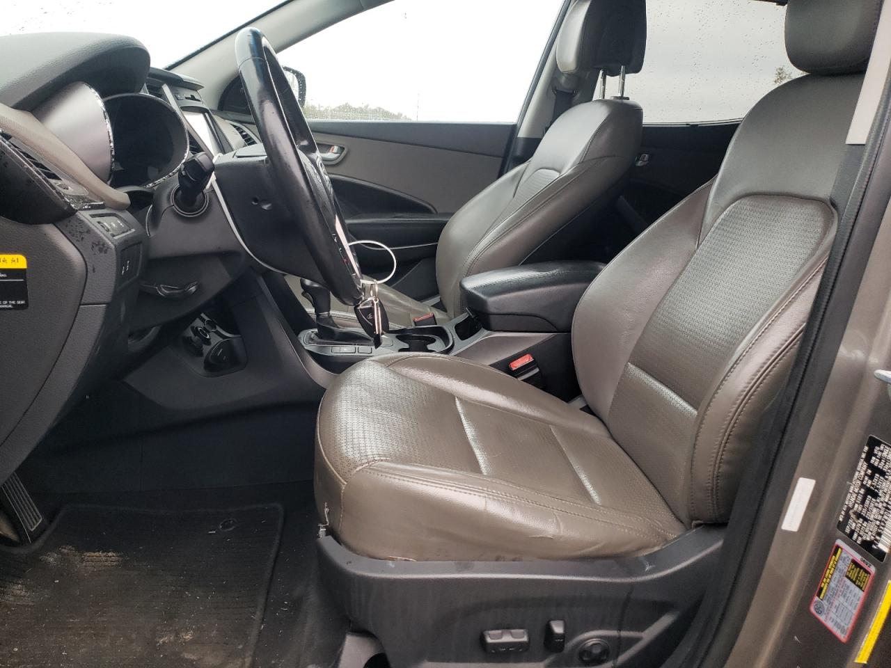 2013 Hyundai Santa Fe VIN 5XYZWDLA8DG024869 Copart auction photo, front end / rear end damage thumbnail 7