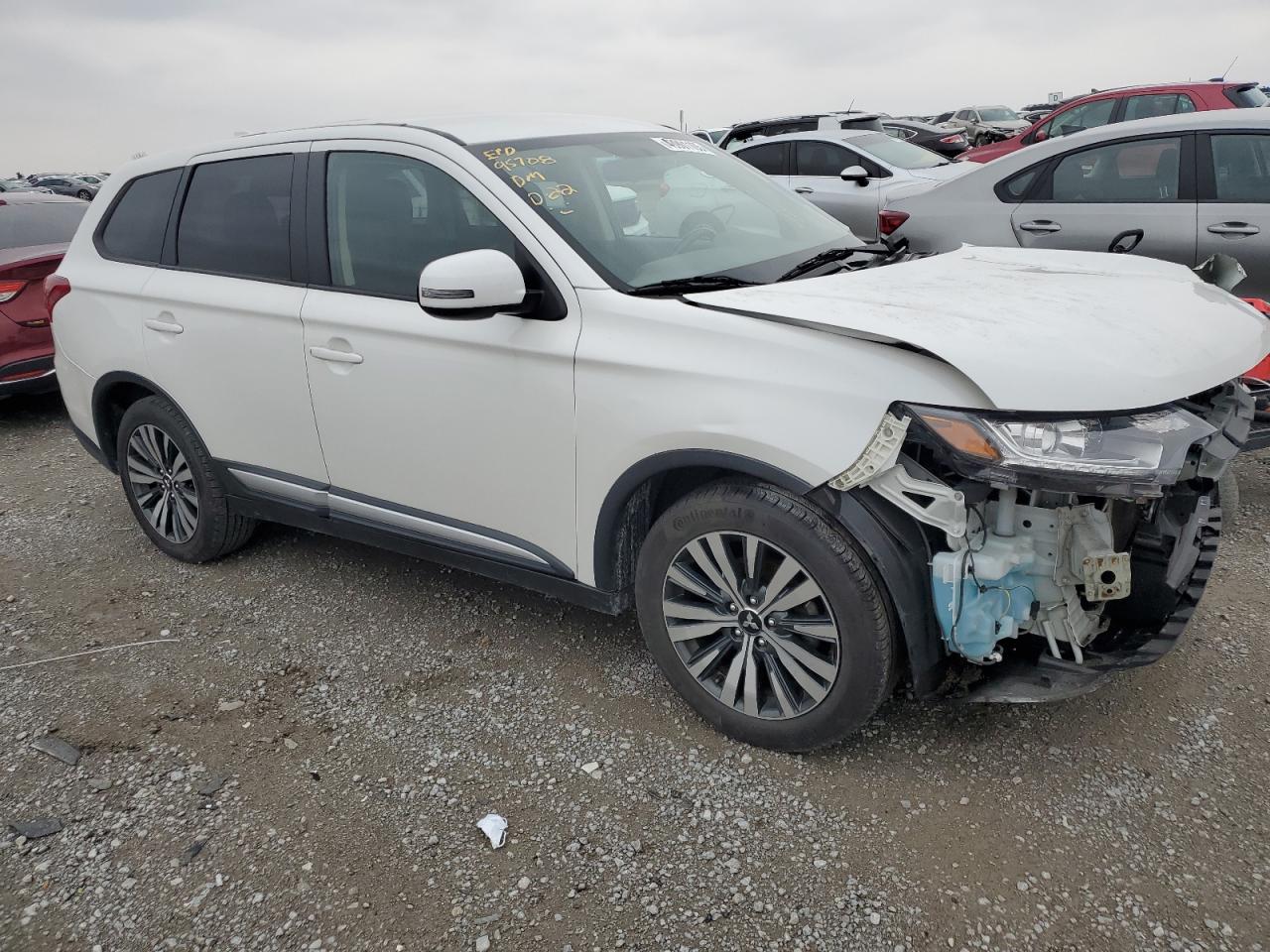 2019 Mitsubishi Outlander VIN JA4AD3A37KZ055606 Copart auction photo, front end damage thumbnail 4