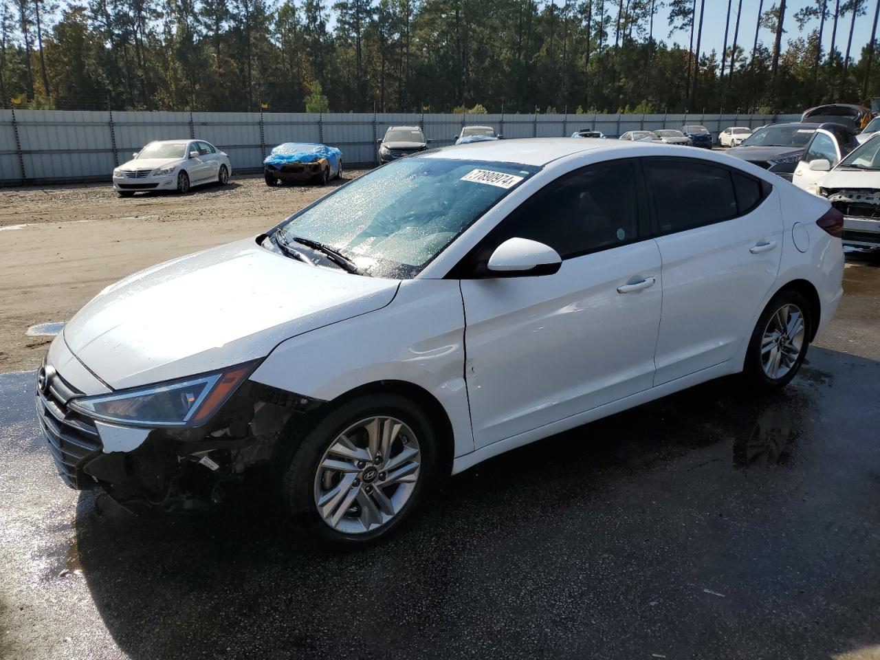 2019 Hyundai Elantra VIN 5NPD84LFXKH420601