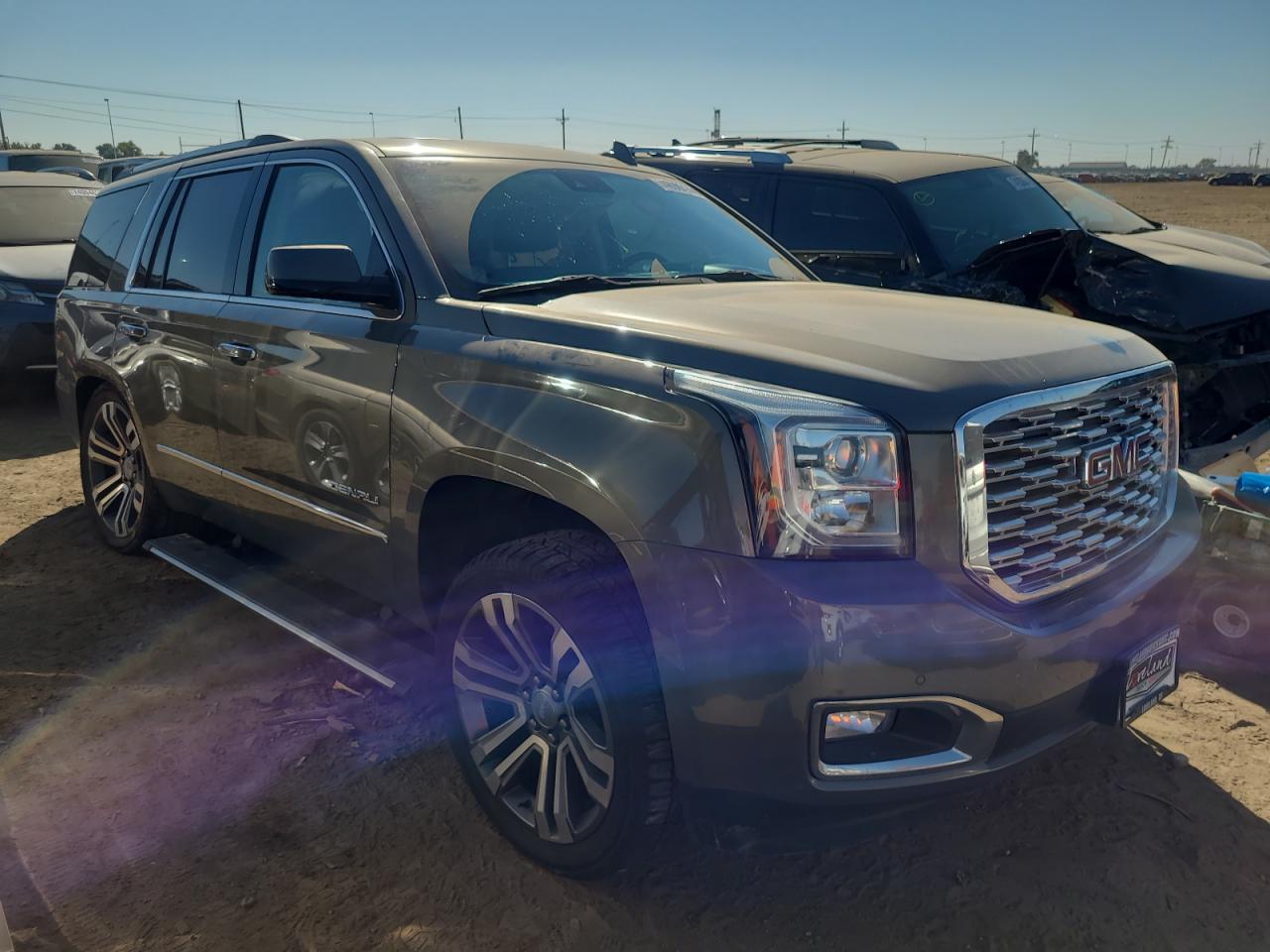 2018 GMC Yukon VIN 1GKS2CKJ1JR296352 Copart auction photo, side / rear end damage thumbnail 4
