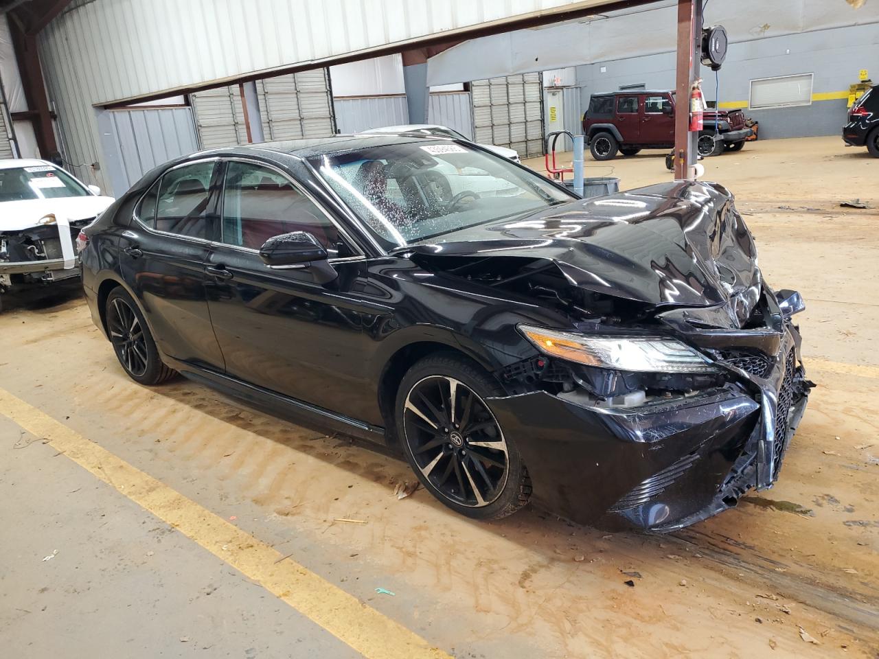 2019 Toyota Camry VIN 4T1B6HK5KU731940 Copart auction photo, front end damage thumbnail 4