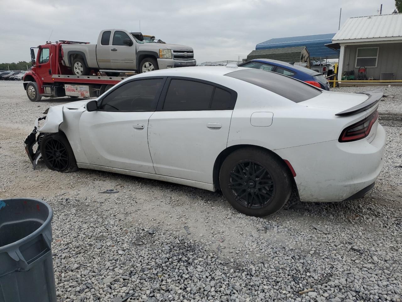 2016 Dodge Charger VIN 2C3CDXHG6GH129611 Copart auction photo, front end / side damage thumbnail 2