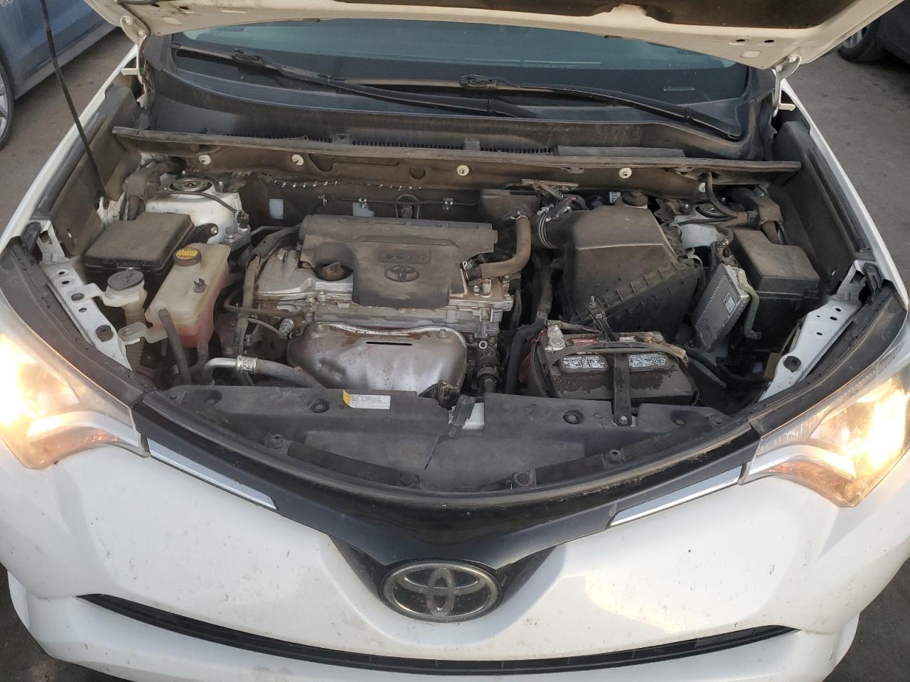 2018 Toyota RAV 4 VIN 2T3BFREV5JW744755 Copart auction photo, rear end / side damage thumbnail 11