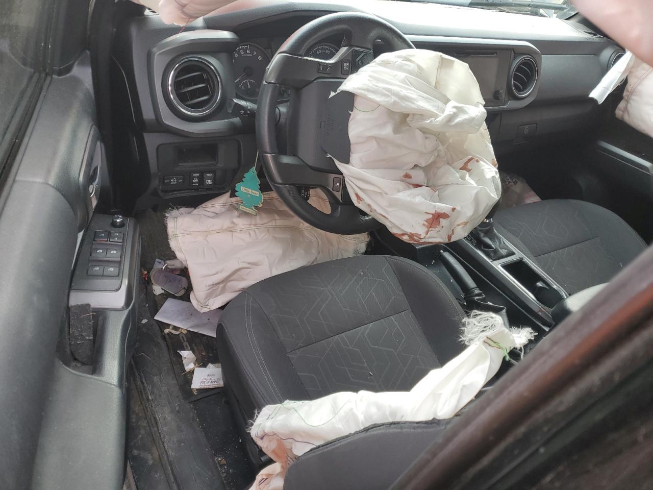 2017 Toyota Tacoma VIN 3TMDZ5BN9HM013271 Copart auction photo, all over damage thumbnail 8