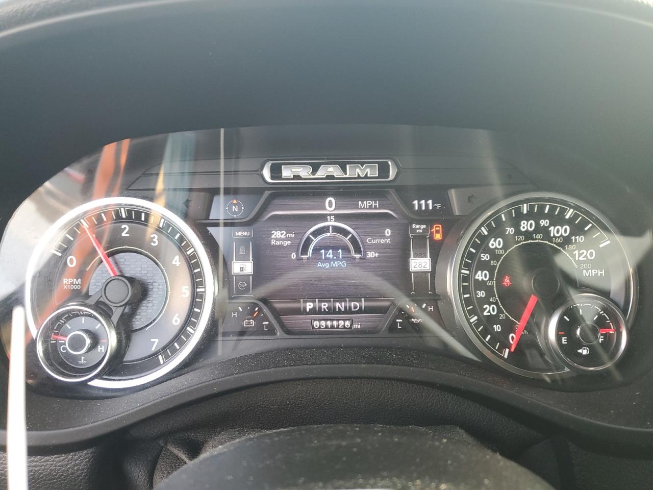 2021 RAM 1500 VIN 1C6SRFJT9MN758090 Copart auction photo, water/flood damage thumbnail 9