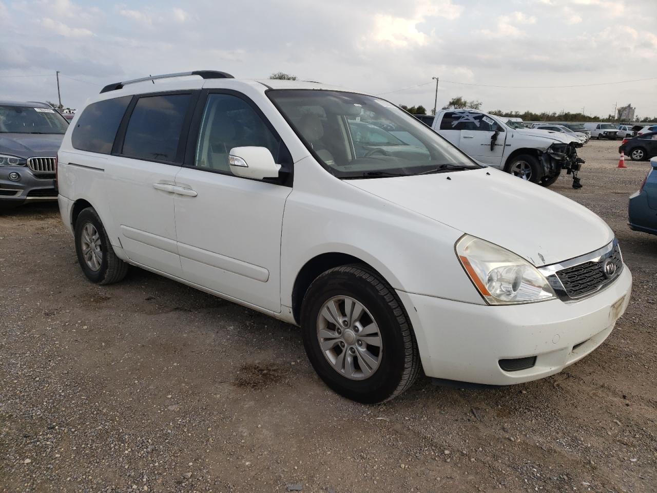 2012 KIA Sedona VIN KNDMG4C79C6502438 Copart auction photo, rear end damage thumbnail 4