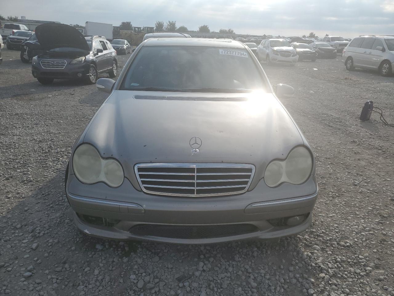 2007 Mercedes-Benz C-klasse VIN WDBRF52HX7E023657 Copart auction photo, rear end / front end damage thumbnail 5