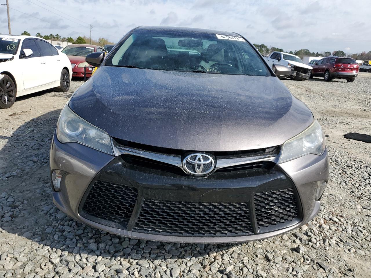 2015 Toyota Camry VIN 4T1BF1FK2FU056489 Copart auction photo, rear end damage thumbnail 5
