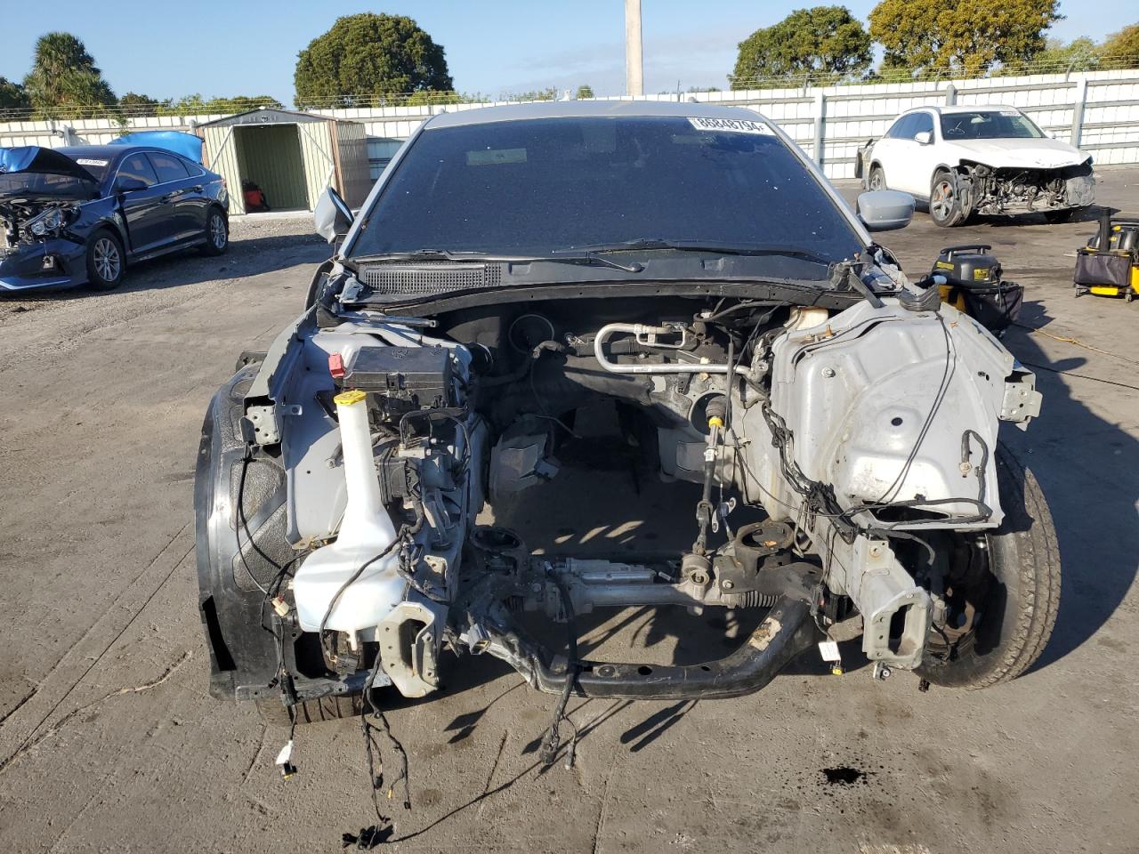 2020 Dodge Charger VIN 2C3CDXGJ7LH244368 Copart auction photo, stripped damage thumbnail 5