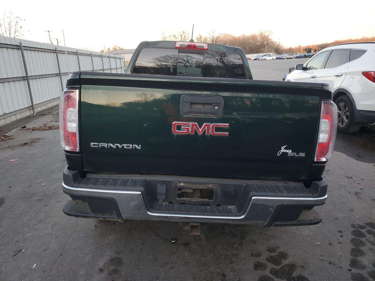 2016 GMC Canyon VIN 1GTG6CE32G1237482 Copart auction photo, front end damage thumbnail 6