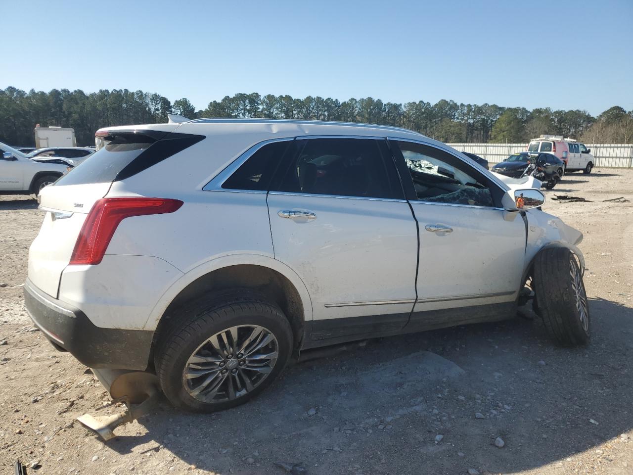 2018 Cadillac XT5 VIN 1GYKNERS6JZ224490 Copart auction photo, undercarriage / all over damage thumbnail 3