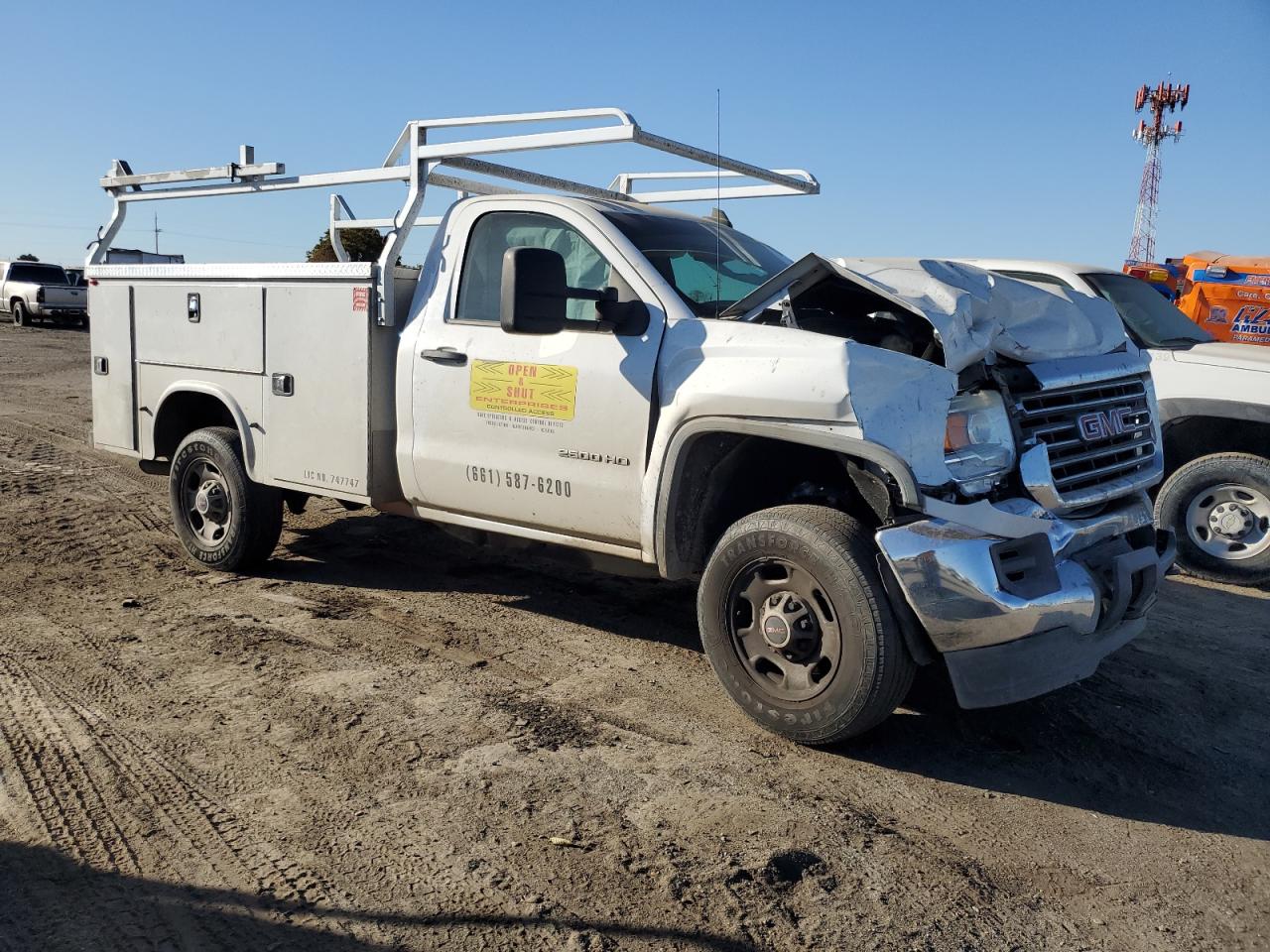 2016 GMC Sierra VIN 1GD01REGXGZ179012 Copart auction photo, front end damage thumbnail 4