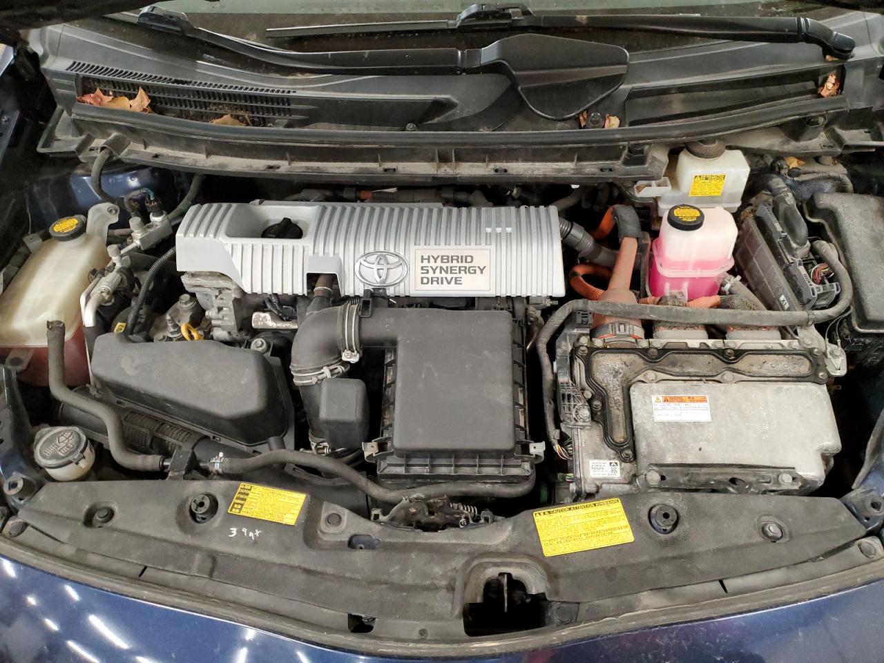 2012 Toyota Prius VIN JTDKN3DU5C1506012 Copart auction photo, side / rear end damage thumbnail 11
