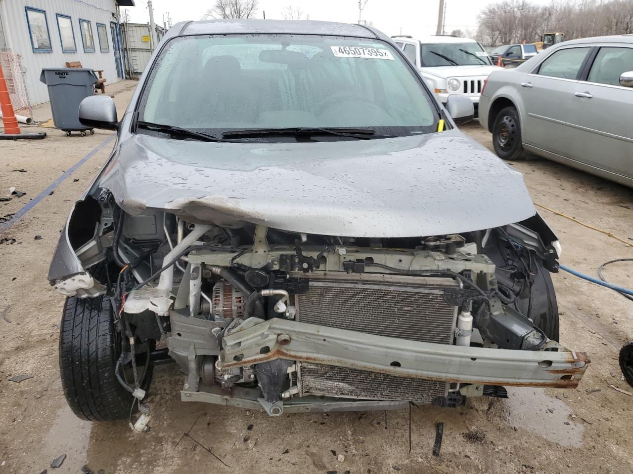 2014 Nissan Versa VIN 3N1CN7AP1EL829238 Copart auction photo, front end damage thumbnail 5