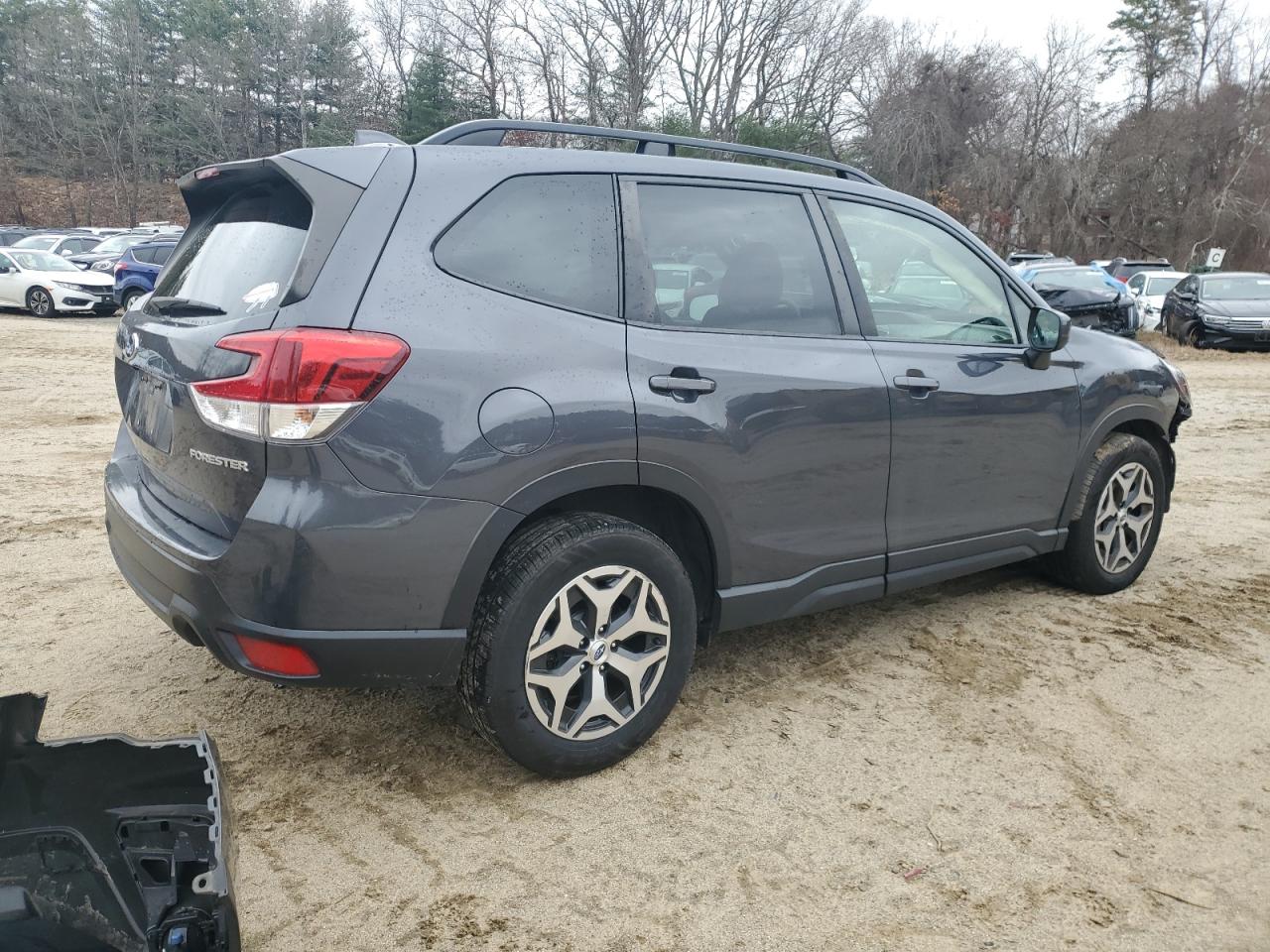 2021 Subaru Forester VIN JF2SKAJC7MH451176 Copart auction photo, front end damage thumbnail 3