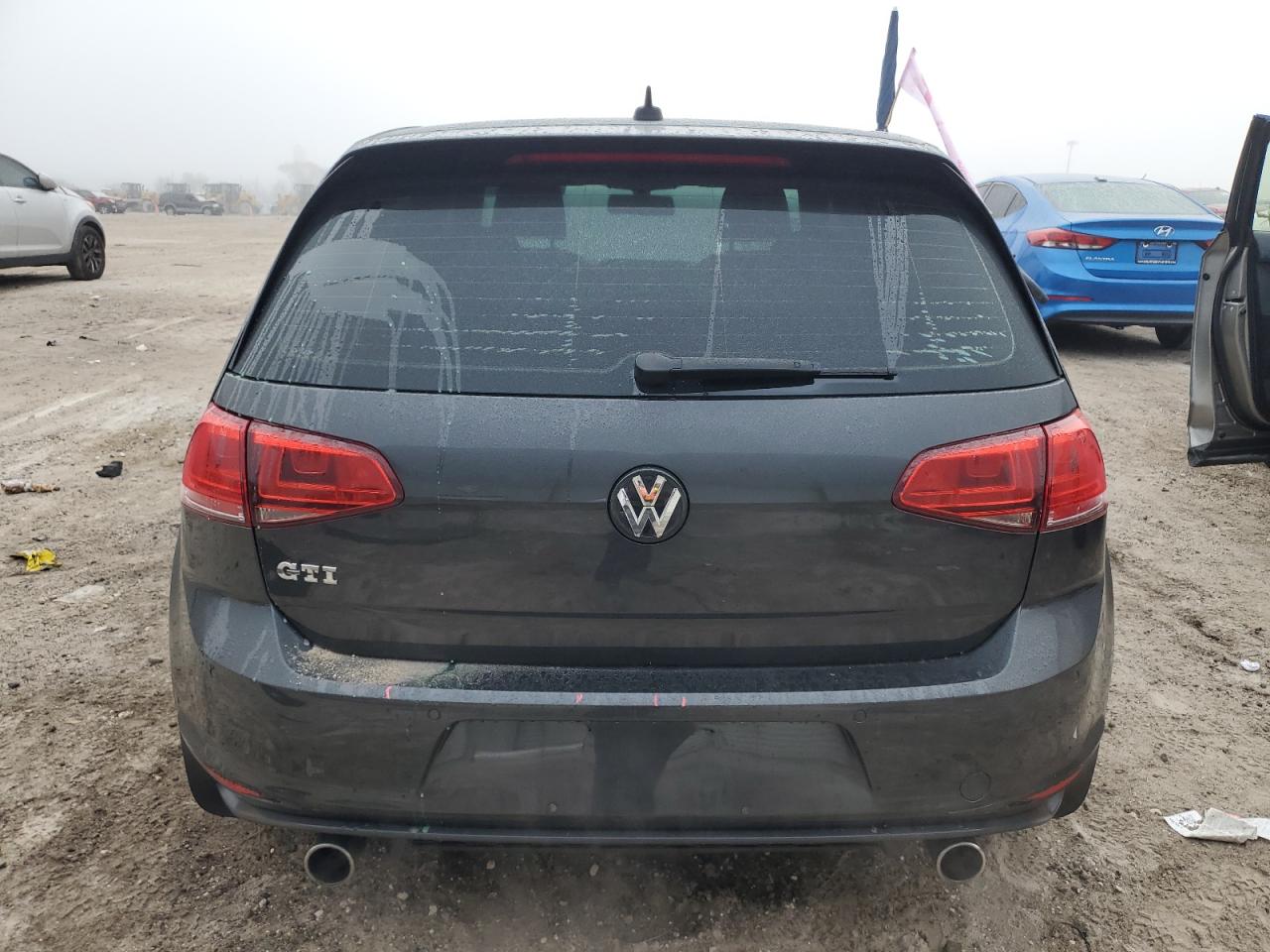 2015 Volkswagen GTI VIN 3VW4T7AU0FM083631 Copart auction photo, front end damage thumbnail 6