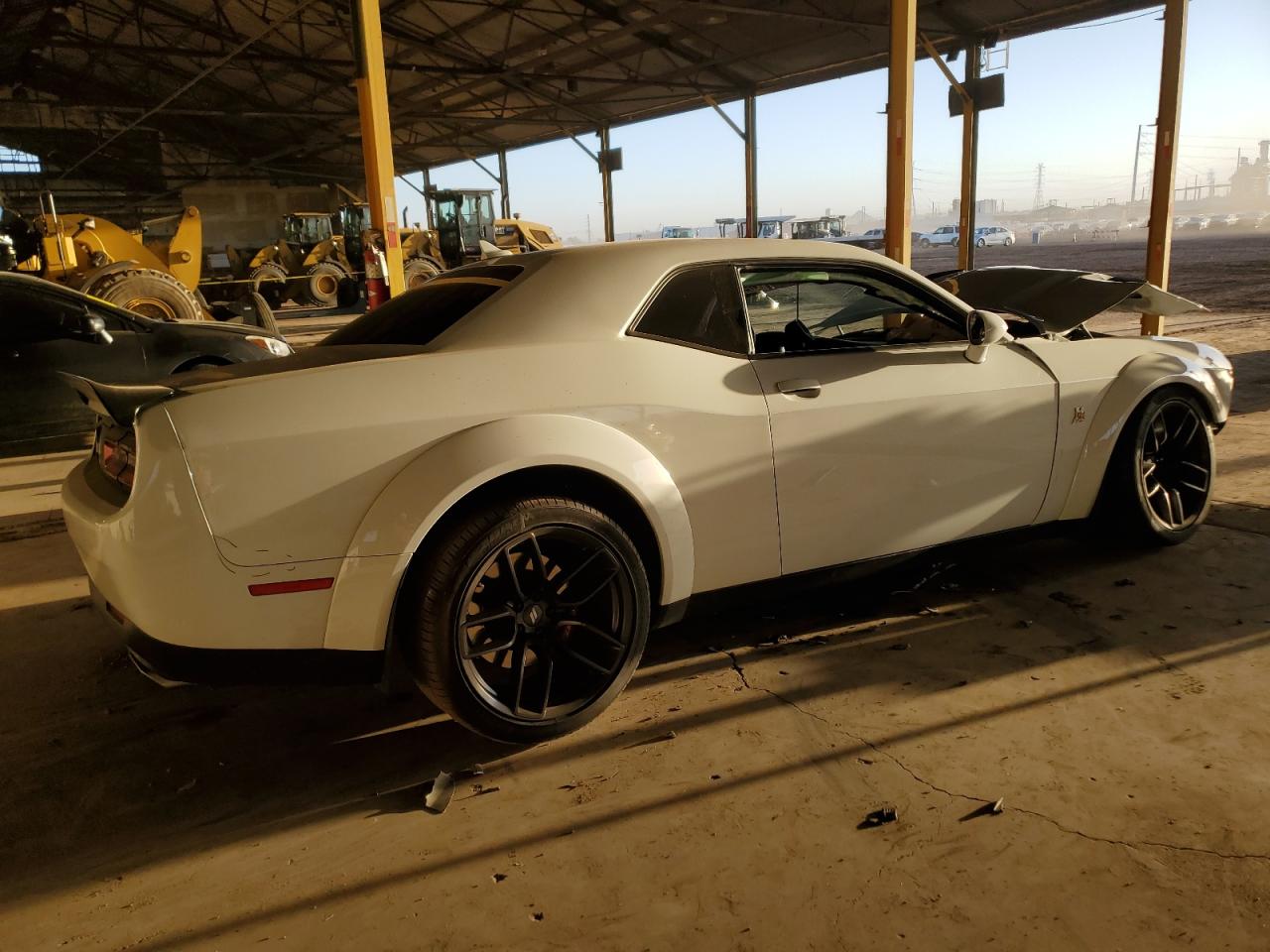 2021 Dodge Challenger VIN 2C3CDZFJ6MH576798 Copart auction photo, front end / side damage thumbnail 3