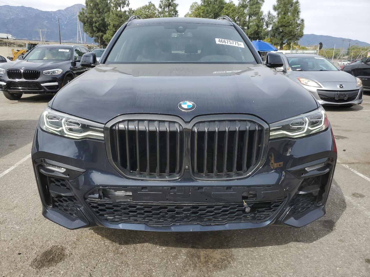 2022 BMW X7 VIN 5UXCW2C00N9M54284 Copart auction photo, rear end damage thumbnail 5