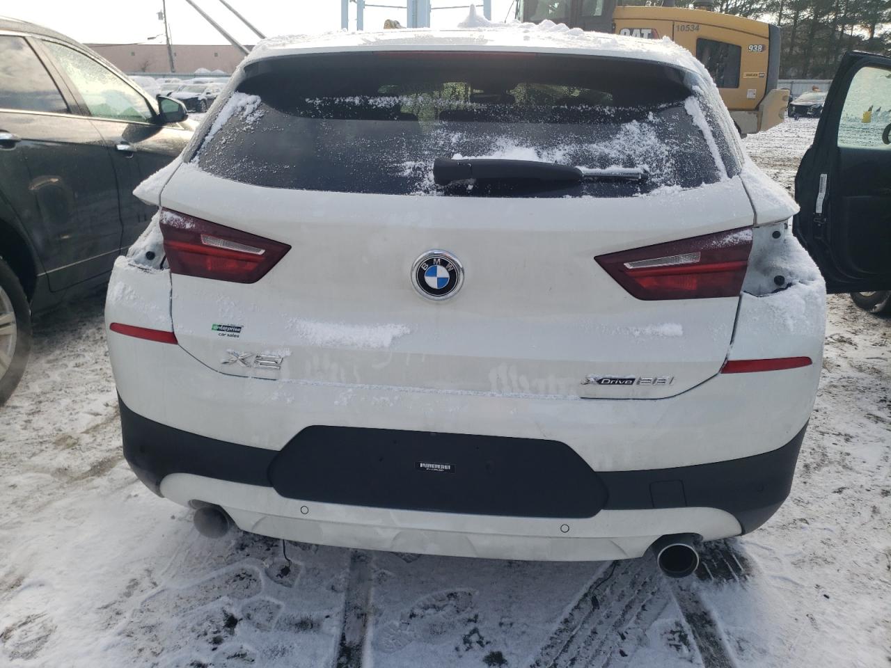 2022 BMW X2 VIN WBXYJ1C08N5U30857 Copart auction photo, side / rear end damage thumbnail 6