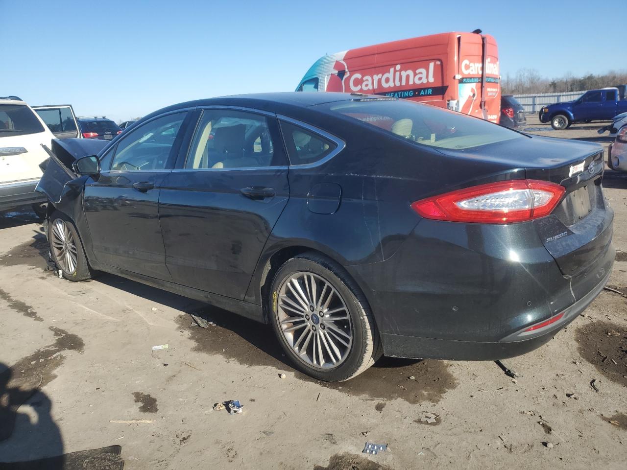 2014 Ford Fusion VIN 3FA6P0HD1ER217597 Copart auction photo, front end / minor dent/scratches damage thumbnail 2