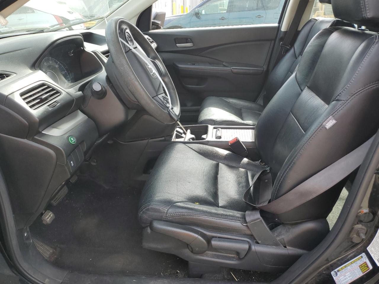 2013 Honda CR-V VIN 2HKRM3H33DH515255 Copart auction photo, front end / side damage thumbnail 7