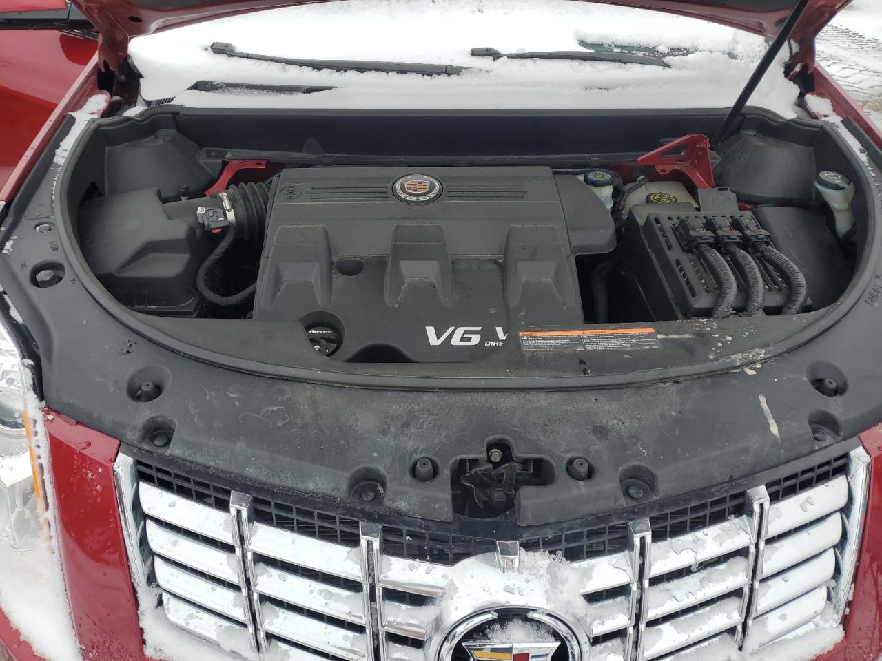2013 Cadillac SRX VIN 3GYFNCE33DS648568 Copart auction photo, rear end / side damage thumbnail 12