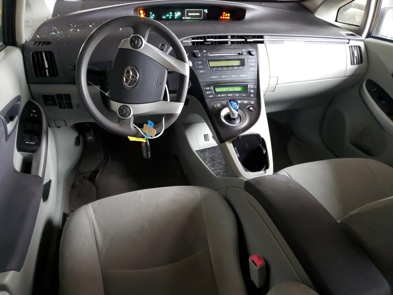 2010 Toyota Prius VIN JTDKN3DU9A1257517 Copart auction photo, vandalism damage thumbnail 8