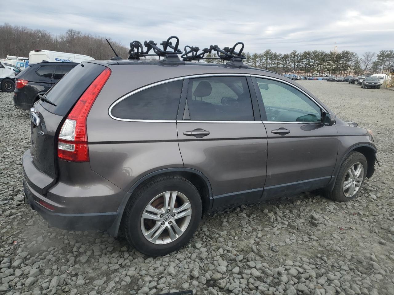 2010 Honda CR-V VIN 5J6RE4H7XAL066244 Copart auction photo, front end damage thumbnail 3