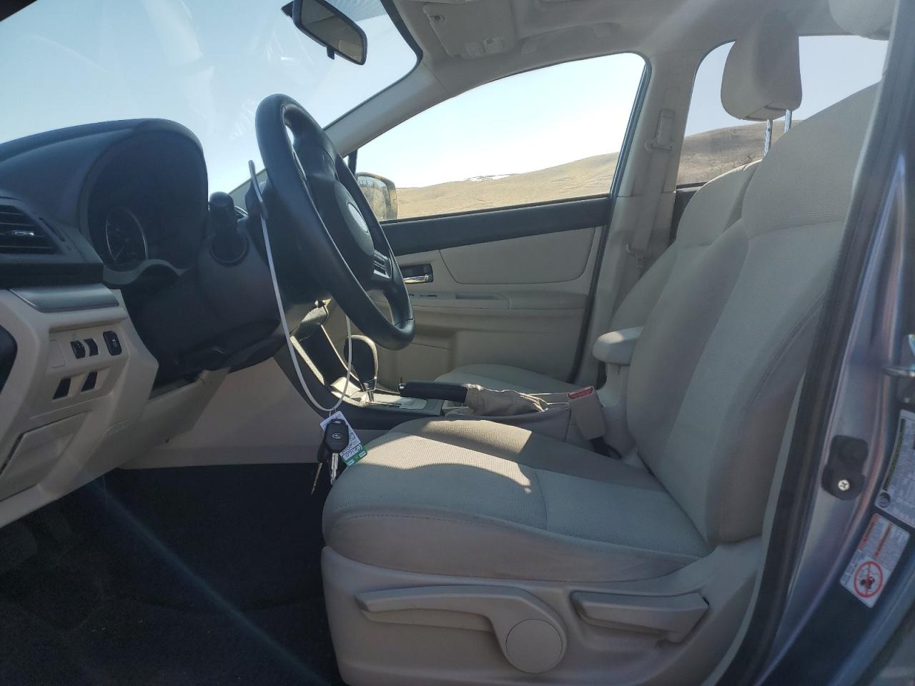 2014 Subaru XV VIN JF2GPAVC8E8333995 Copart auction photo, front end / minor dent/scratches damage thumbnail 7