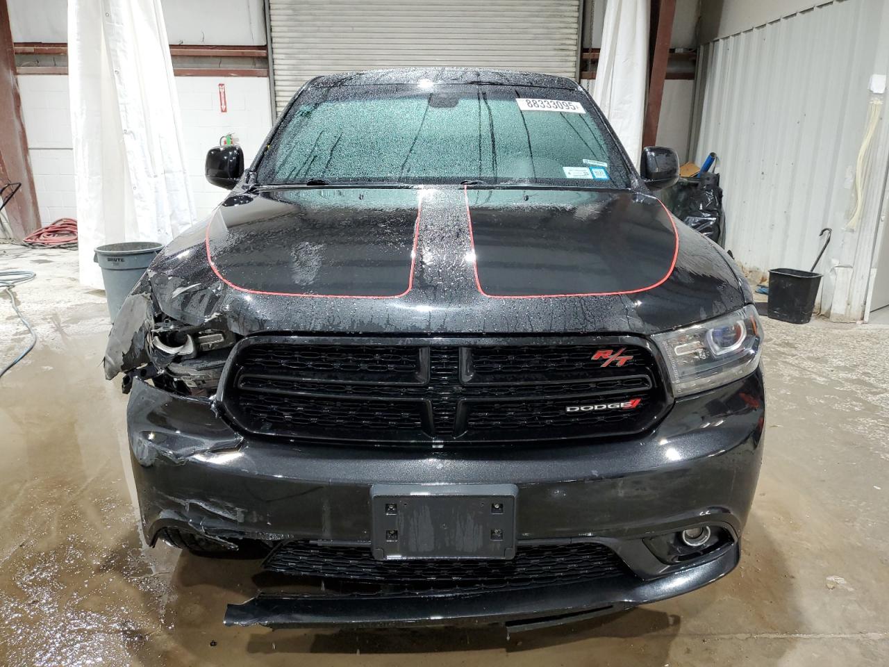 2015 Dodge Durango VIN 1C4RDJAG3FC240597 Copart auction photo, front end damage thumbnail 5