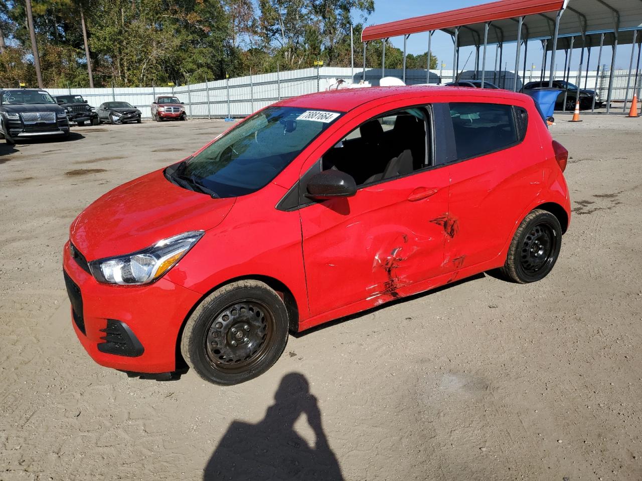 2016 Chevrolet Spark VIN KL8CB6SA8GC588747