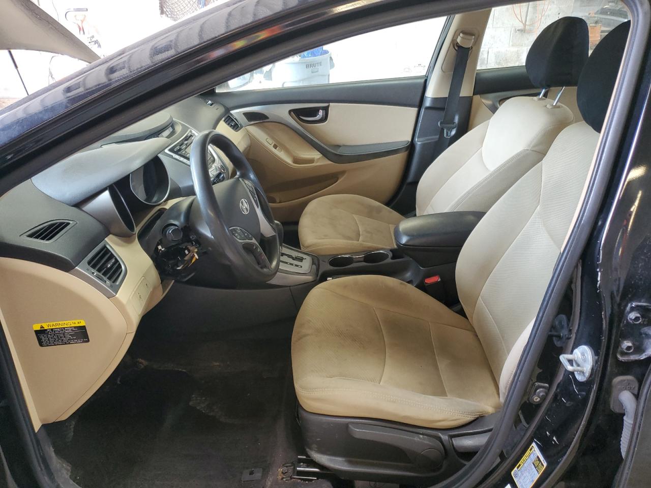 2011 Hyundai Elantra VIN KMHDH4AE5BU090118 Copart auction photo, vandalism / front end damage thumbnail 7