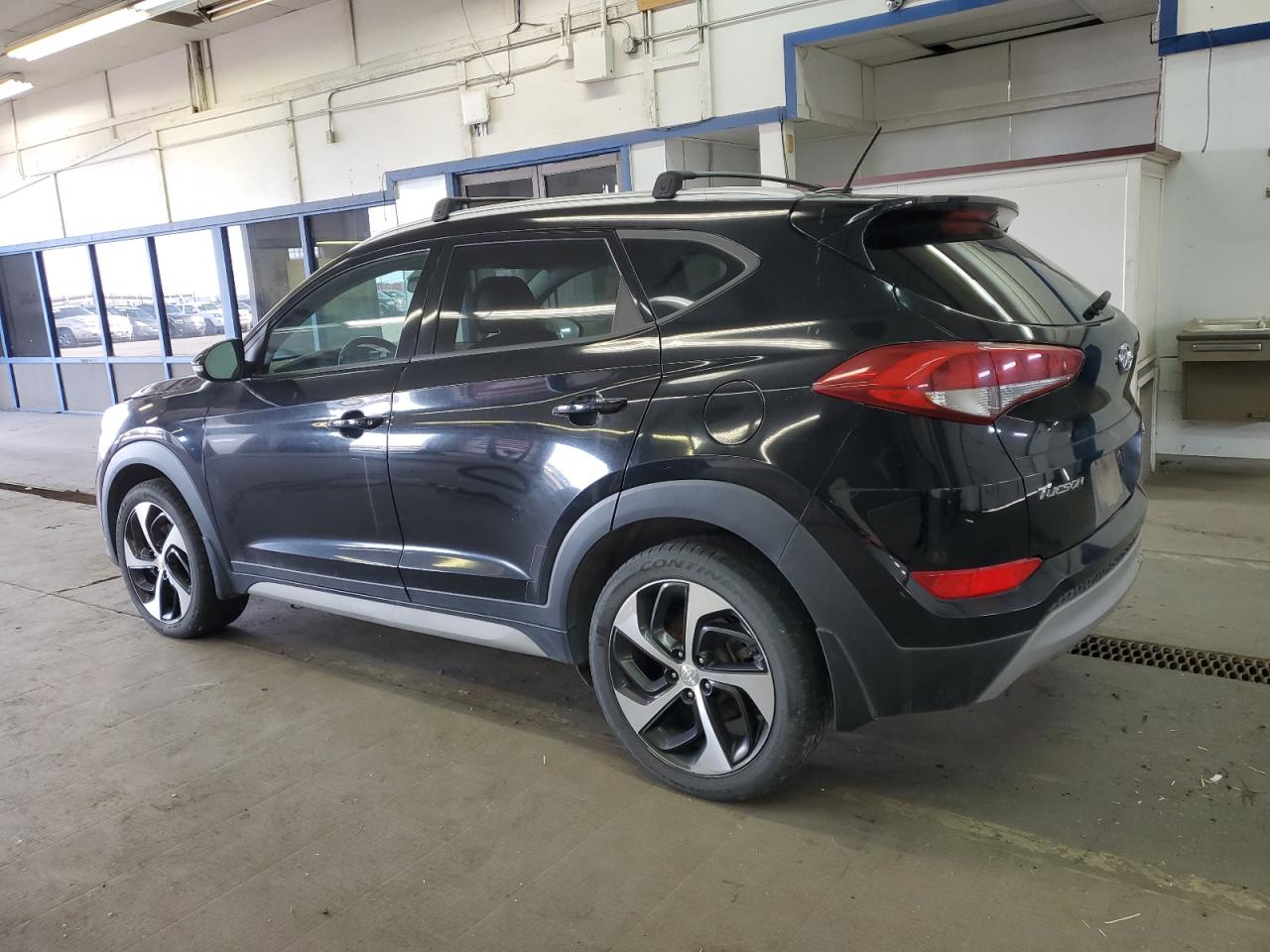 2017 Hyundai Tucson VIN KM8J3CA25HU446643 Copart auction photo, minor dent/scratches damage thumbnail 2