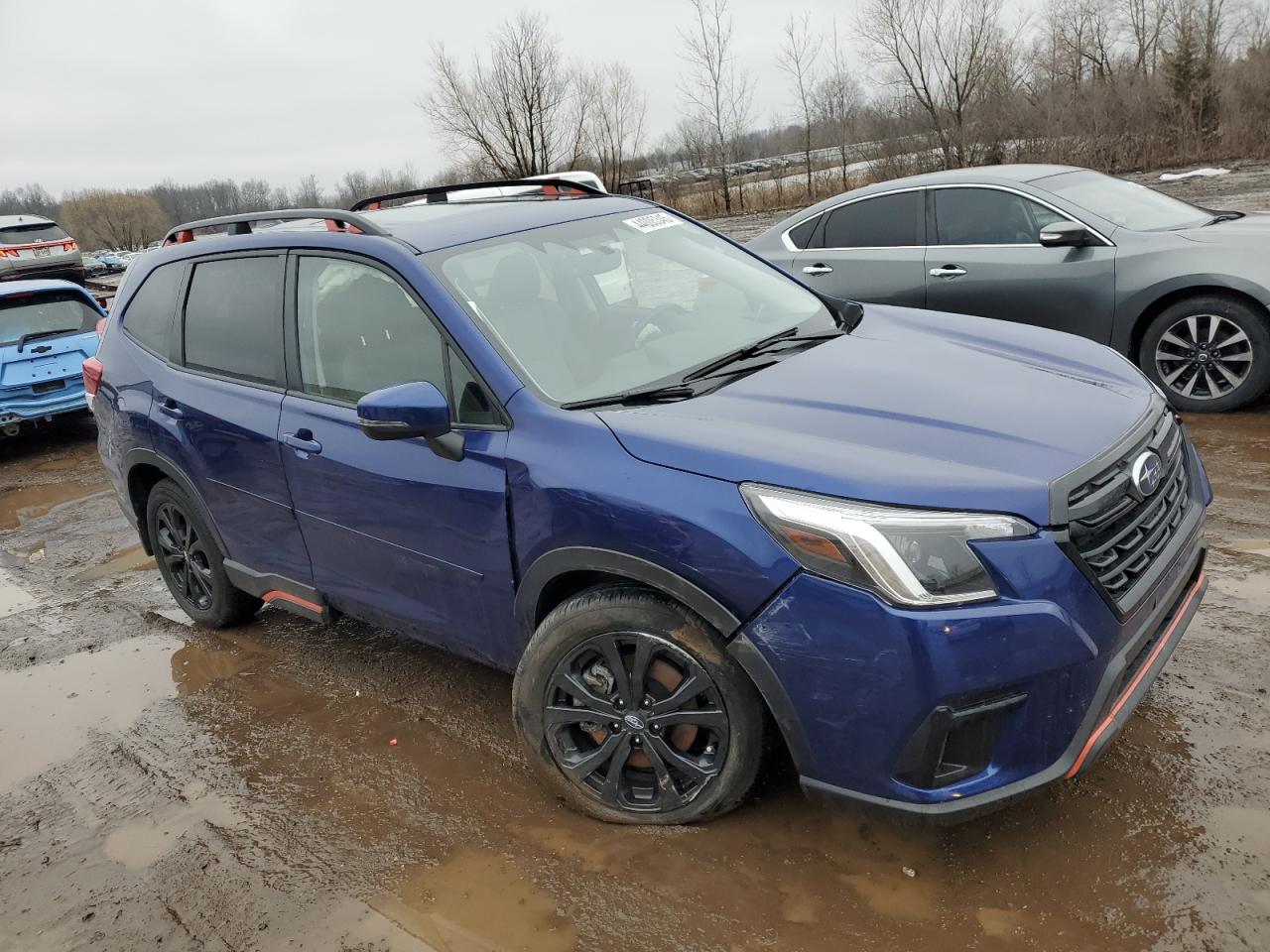 2024 Subaru Forester VIN JF2SKAGC8RH452545 Copart auction photo, front end damage thumbnail 4