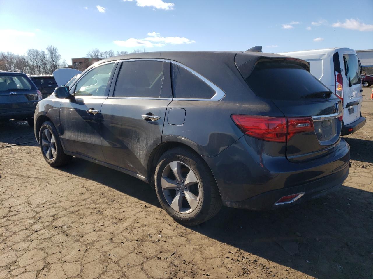 2016 Acura MDX VIN 5FRYD4H27GB021717 Copart auction photo, rear end / minor dent/scratches damage thumbnail 2