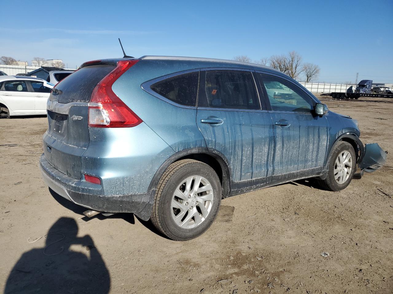 2015 Honda CR-V VIN 5J6RM4H72FL082948 Copart auction photo, front end damage thumbnail 3