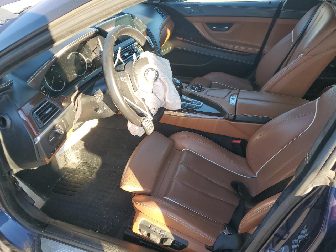 2017 BMW 6er VIN WBA6D6C53HG388303 Copart auction photo, front end / mechanical damage thumbnail 7