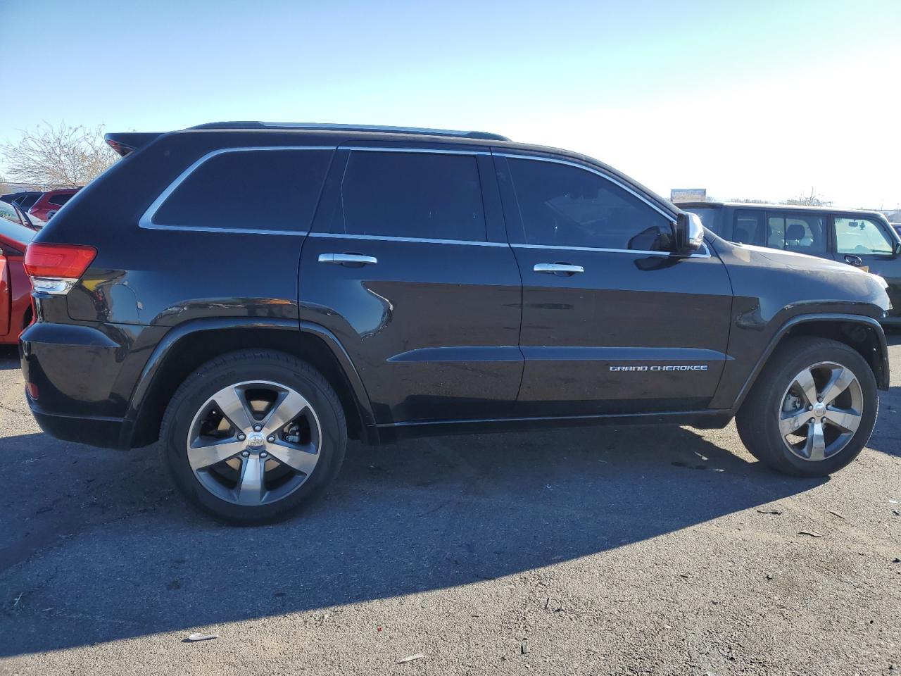 2014 Jeep Grand Cherokee VIN 1C4RJFCG1EC239529 Copart auction photo, front end damage thumbnail 3