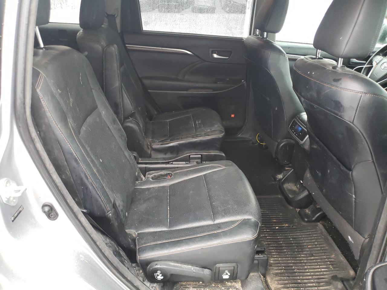 2014 Toyota Highlander VIN 5TDDKRFH7ES006492 Copart auction photo, side / rear end damage thumbnail 11