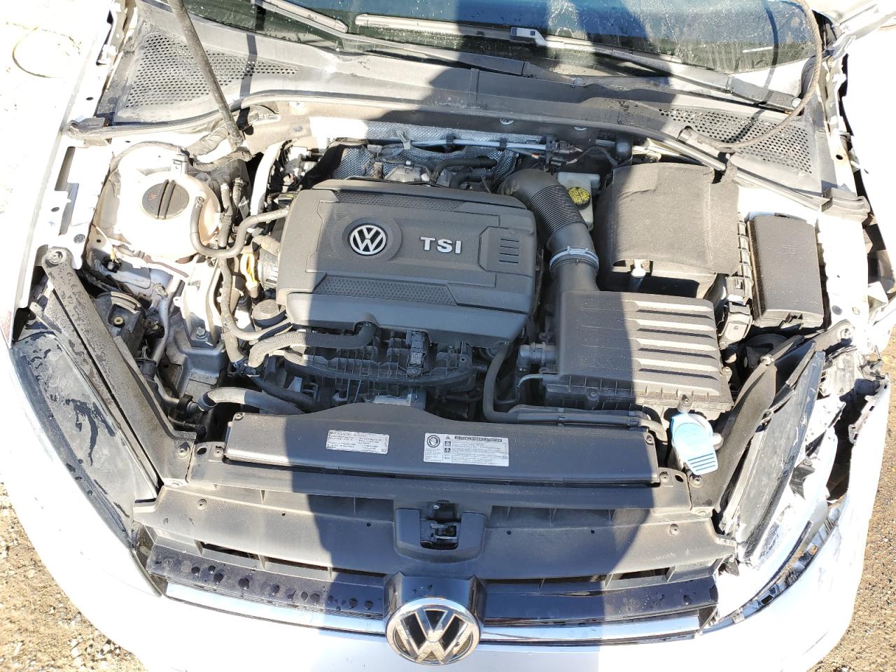 2016 Volkswagen Golf VIN 3VWC17AU2GM508088 Copart auction photo, rear end / front end damage thumbnail 11
