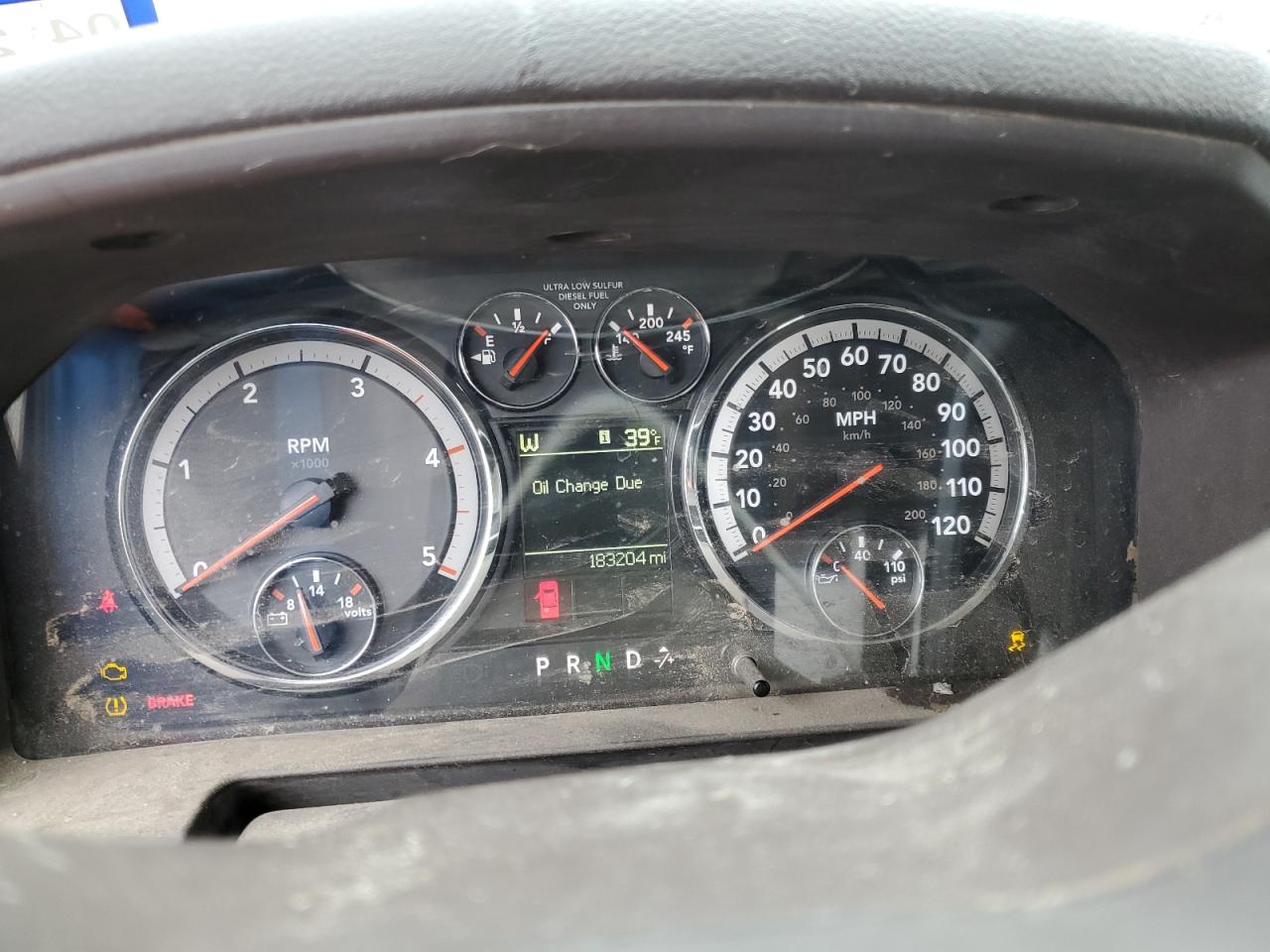 2012 Dodge RAM VIN 3C6TD4DL5CG147077 Copart auction photo, water/flood / all over damage thumbnail 9