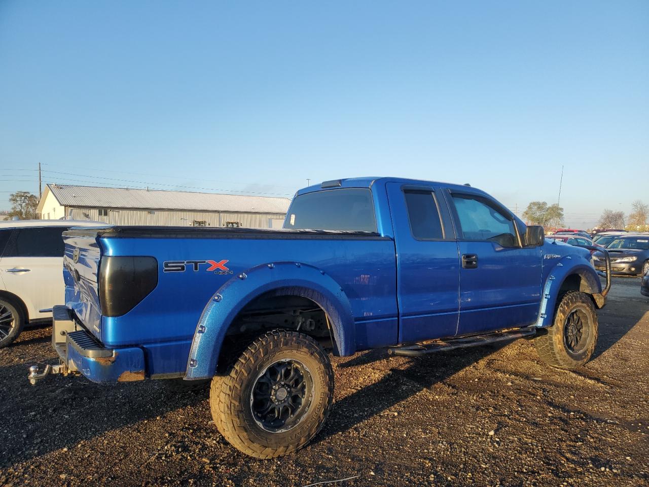 2012 Ford F-150 VIN 1FTFX1EFXCFB00715 Copart auction photo, rear end damage thumbnail 3