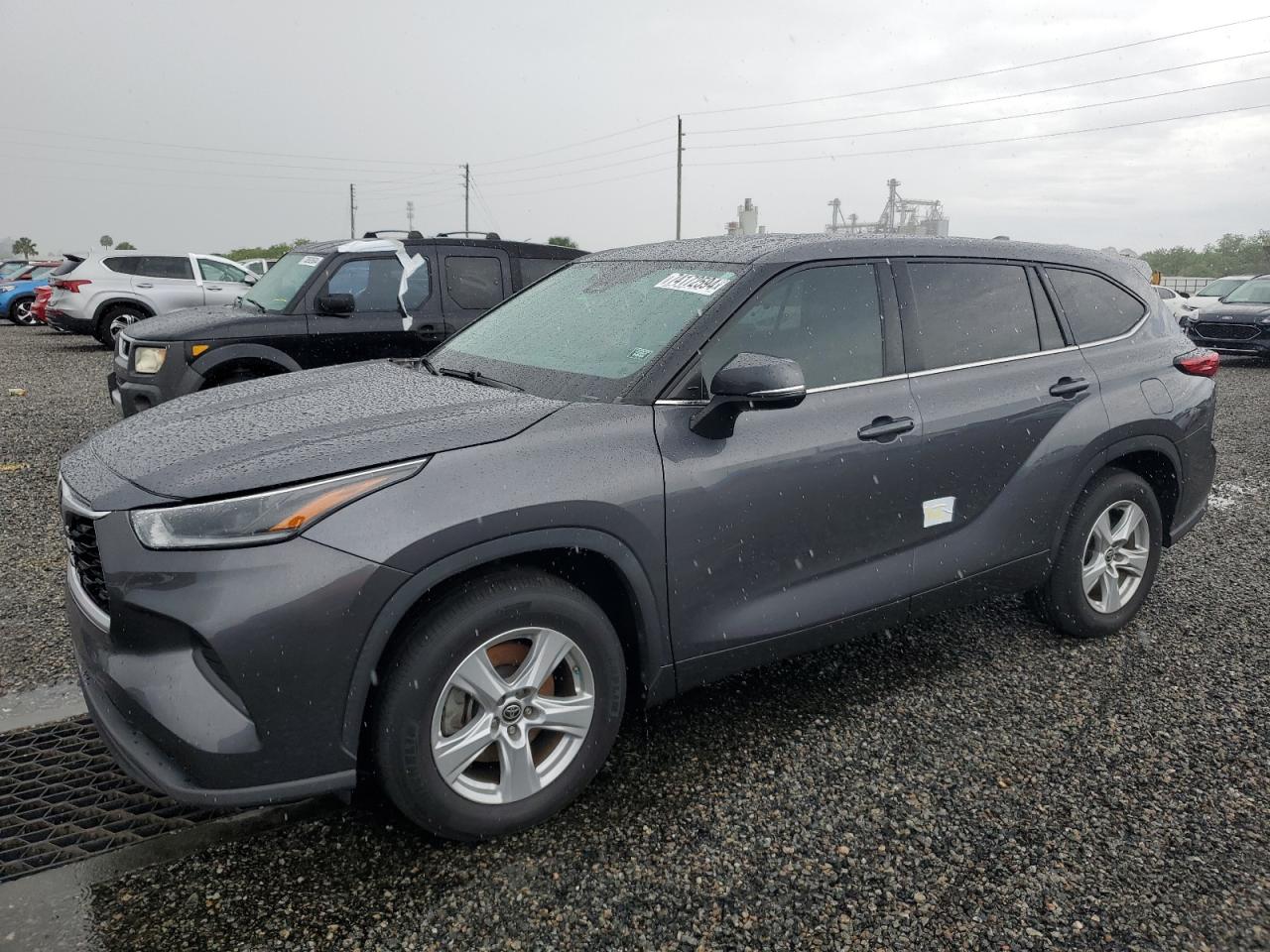 2021 Toyota Highlander VIN 5TDCZRAH2MS536298