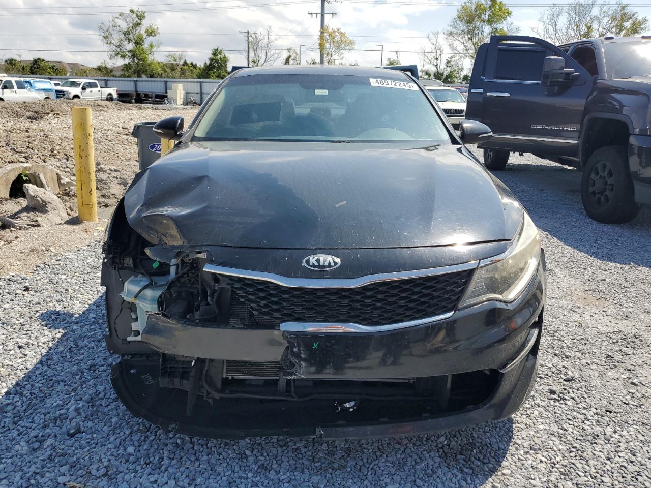 2017 KIA Optima VIN 5XXGT4L34HG129503 Copart auction photo, front end damage thumbnail 5