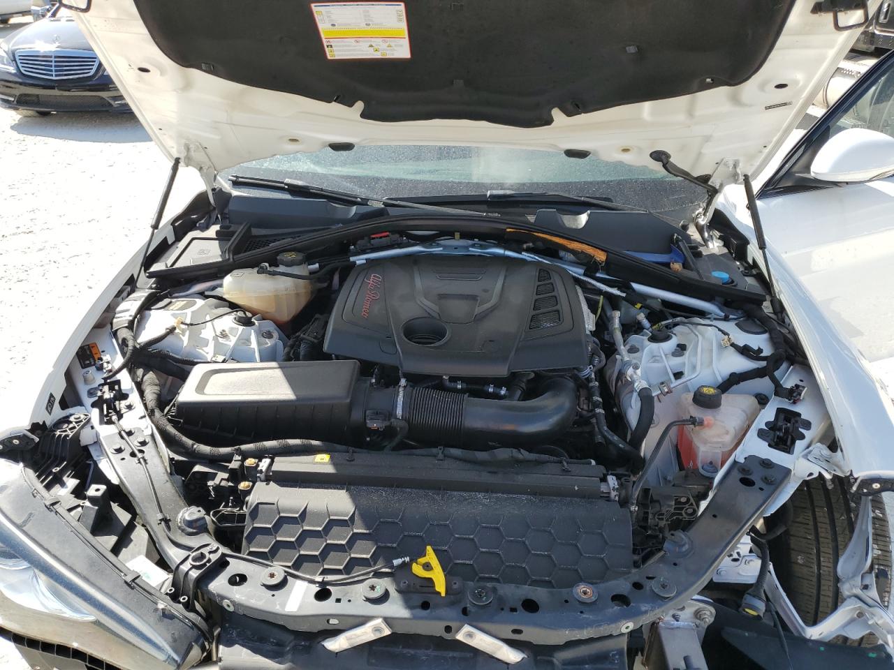 2017 Alfa Romeo Giulia VIN ZARFAECN6H7542501 Copart auction photo, front end / water/flood damage thumbnail 11