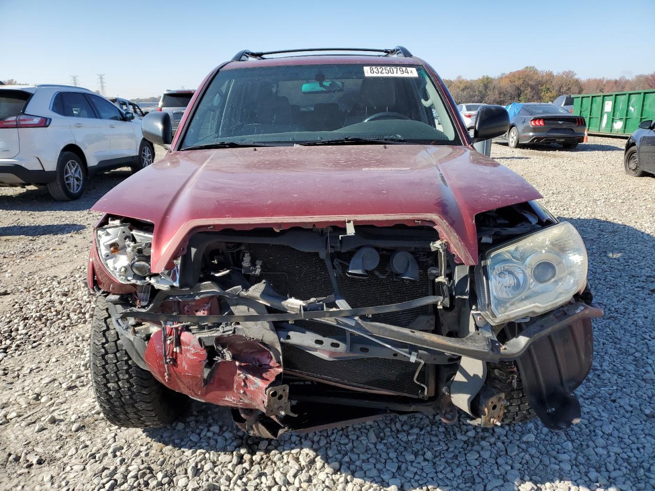 2008 Toyota 4Runner VIN JTEZU14R08K002157 Copart auction photo, front end damage thumbnail 5